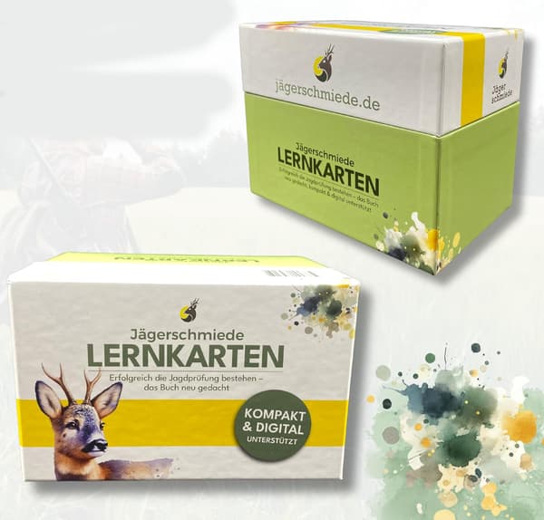 Jägerschmiede jaktprovs flashcards för inlärningsfrågor, testförberedelse