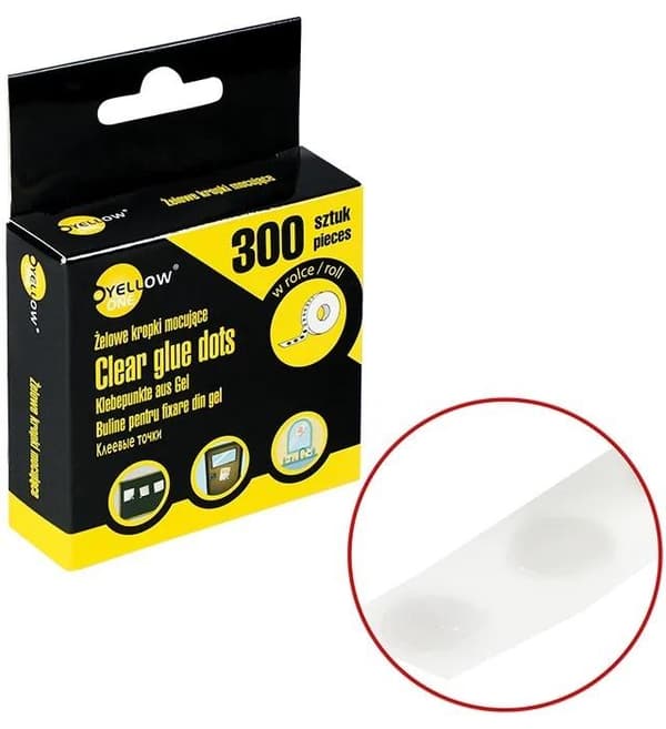 YELLOW ONE Roll-On Fixing Gel Dots