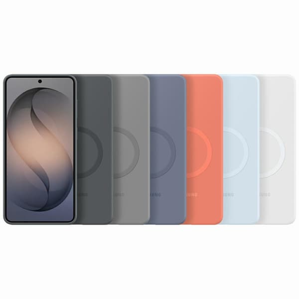Samsung Silikone Magnet Cover til Galaxy S26+ Grå