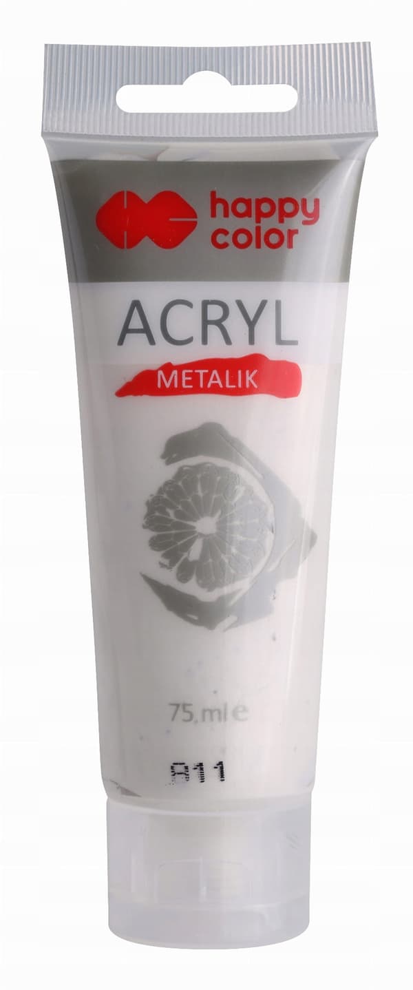 AKRYLMALING 75 ML SATIN SØLV (811) 9754