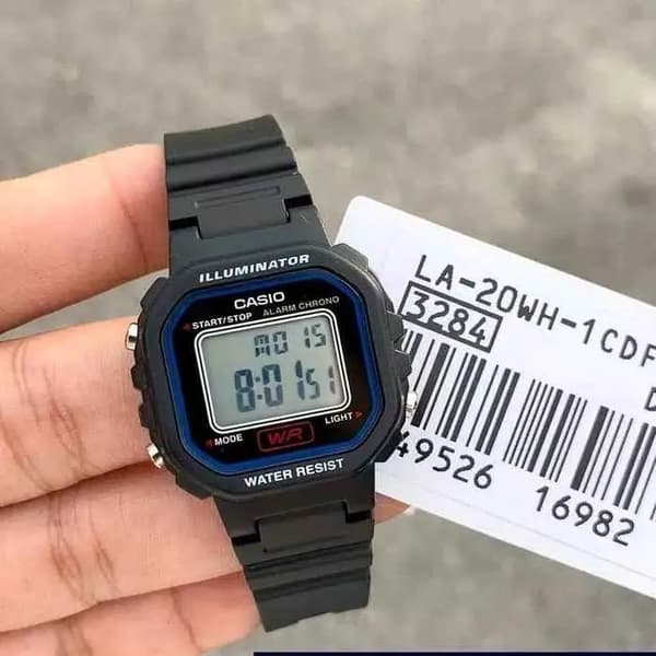 Børneur CASIO LA-20WH-1C + ÆSKE (zd596f)