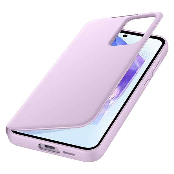 Samsung Smart View Plånboksfodral för Galaxy A55 5G Lavendel