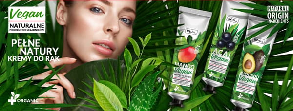 INelia Vegansk handkräm Mango och grönt te 100 ml