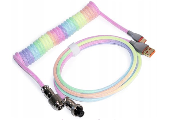 Aviator Coiled Cable Fade til mekanisk tastatur