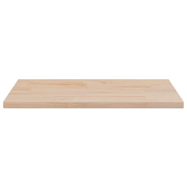 vidaXL Bordsskivor, 2 st, 90x45x2,5 cm, Rektangulära, Furu