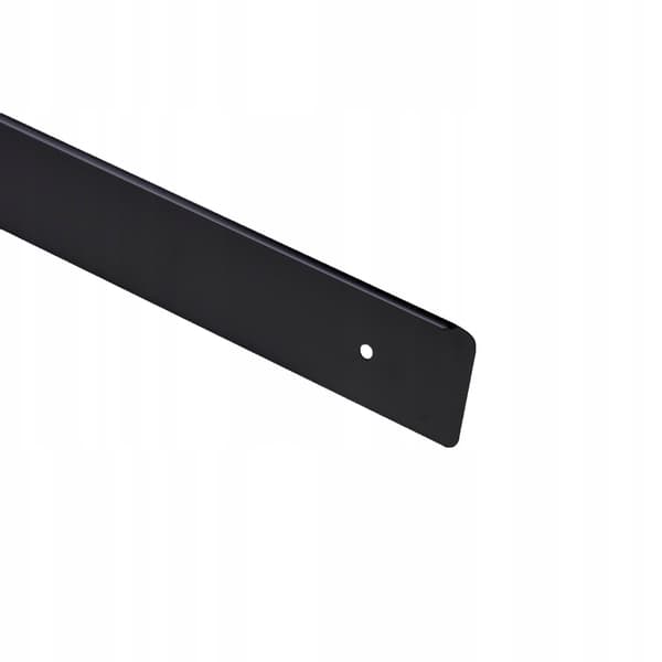 HØJRE SIDELISTE til bordplader 38 mm 60 cm SORT mat EGGER final