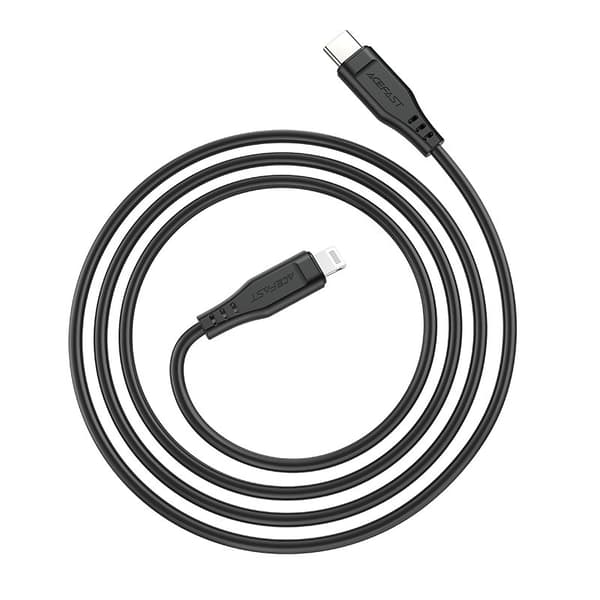 Kabel för iPhone MFI USB-C - Lightning 30W 3A 1,2m vit