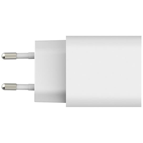 4smarts VoltPlug 20W PD USB-C Vægoplader med USB-C til Lightning Kabel Hvid