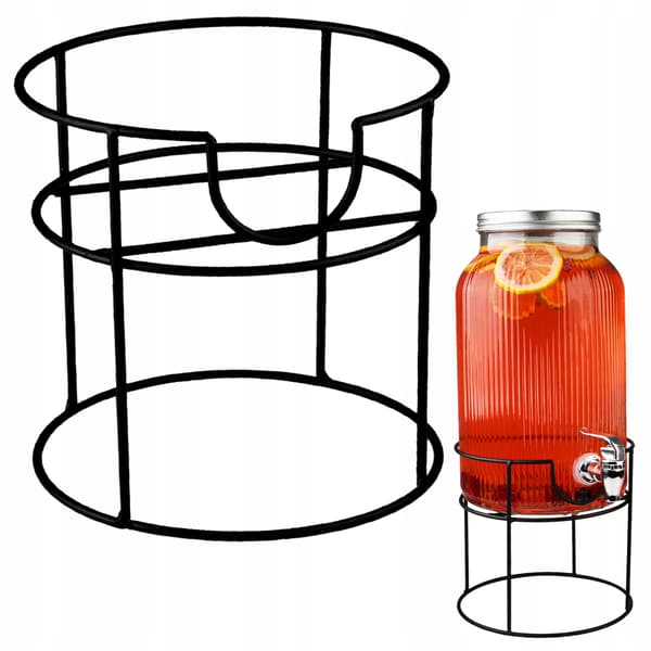 GLASSTATIV MED HANTHANE GLASBANE RAMME DRIKKEVAREDISPENSER