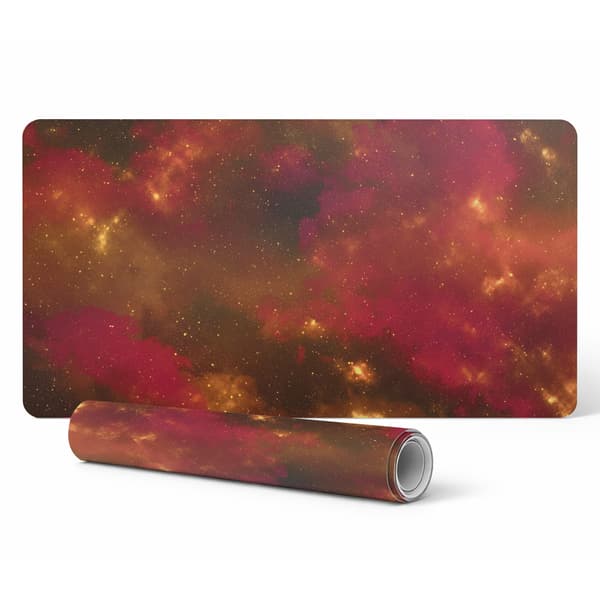 Beskyttelsesmåtte til kontorbordplade Space Nebula 90x45 cm