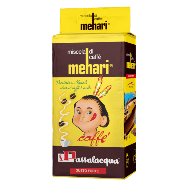Mehari Passalacqua malet kaffe stærk smag 250g