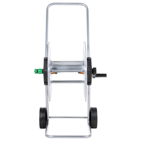 vidaXL Väggslangvinda 60 m 1/2", stål