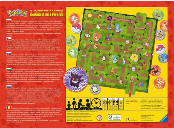 Ravensburger Pokémon Labyrint Brädspel