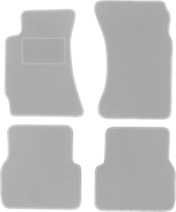 Grå bilmåtter til: Subaru Forester II SUV (2002-2008)