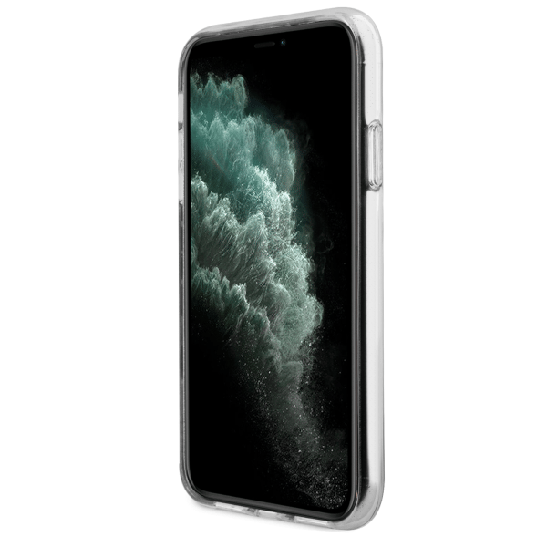 Guess IML 4G MagSafe-etui til iPhone 11, lyserød