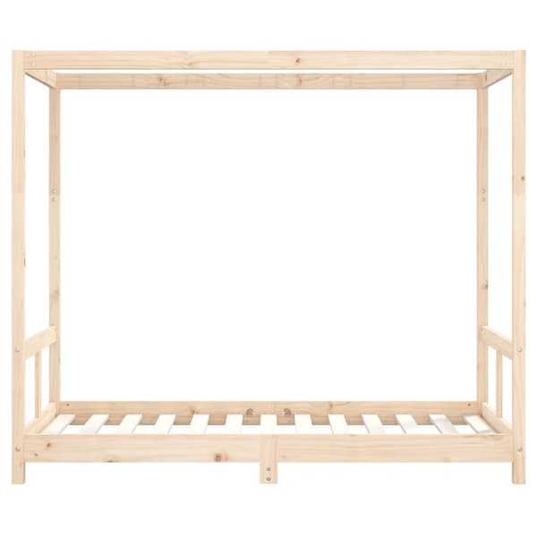 vidaXL Barnsängram 80x160 cm furu