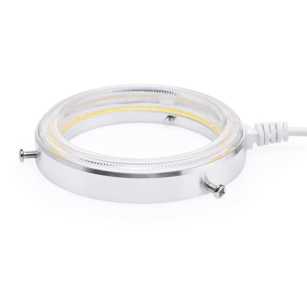 Justerbar ULTRA SLIM RING-illuminator/belysning til mikroskop