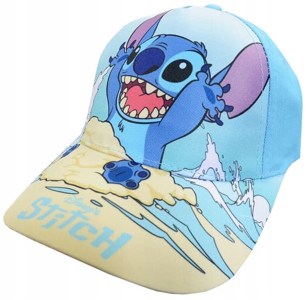 Stitch basebollkeps för pojkar blå 52
