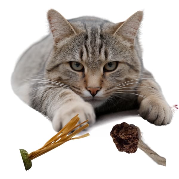 Matatabi Stick Teether Naturlegetøj til Katte 20 cm - Renser Tænder