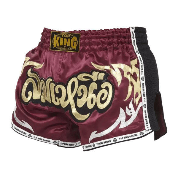 Muay Thai Top King Retro Bokseshorts L