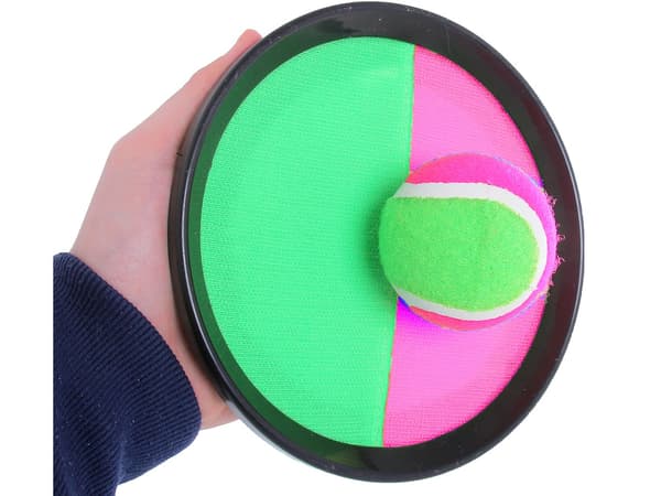 Gribebold Store velcro-padler Kaste- og gribespil + bold