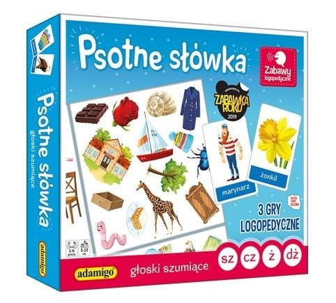 Busiga ord. Surrande ljud.