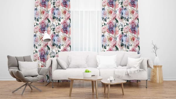 Gardin på tape print 107
