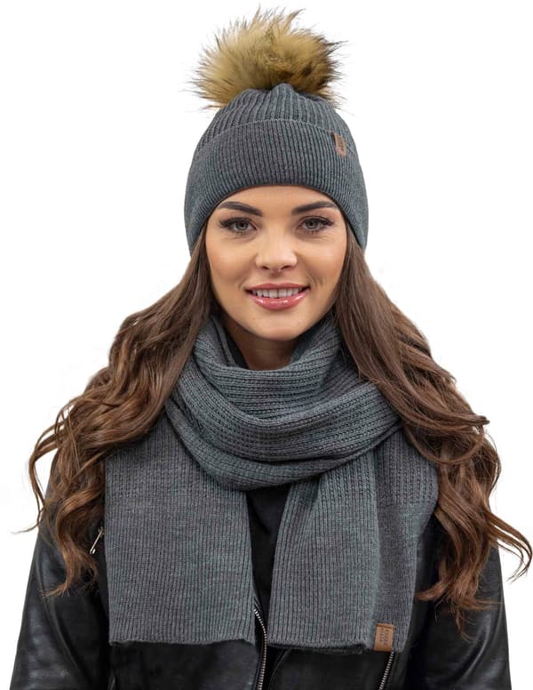 Vivisence 7042 Mörkgrå Uni Hatt