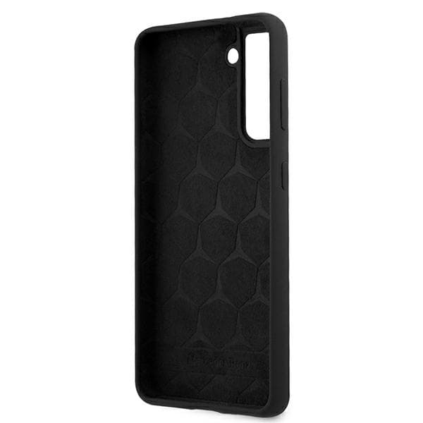 Mercedes Silikone Line Etui til Galaxy S21, Sort