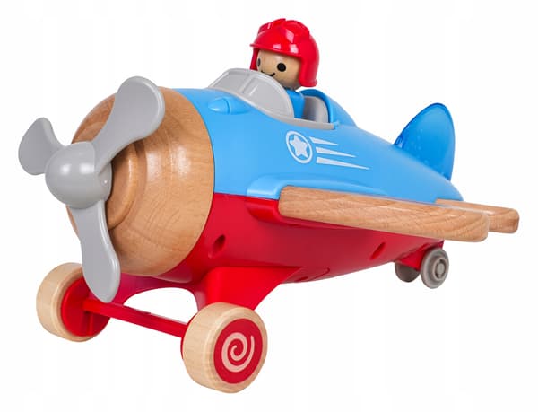 Træblå fly