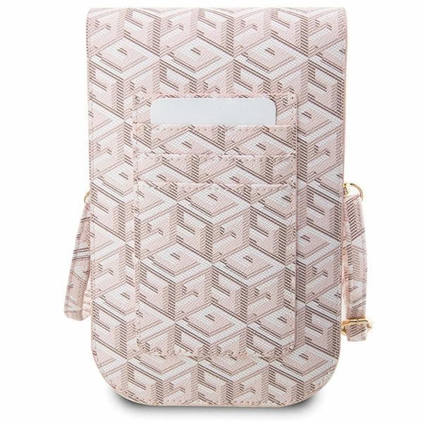 Guess GCube Randig Surfplatta Väska, Rosa