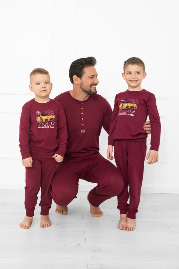 Herrpyjamas med lång ärm, långbyxor Gordo M