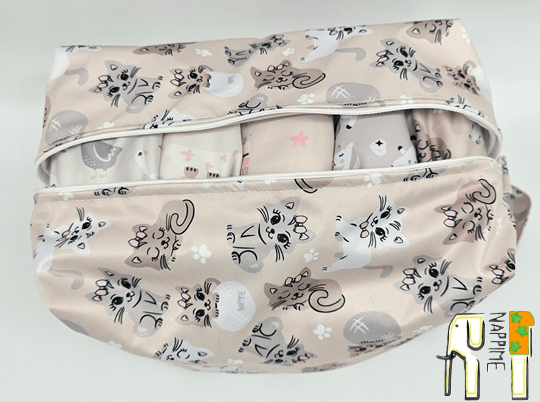 NappiMe Coolmax CAT vaskbart blesæt