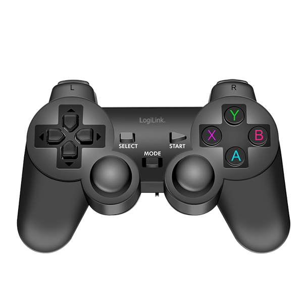 Gamepad Trådlös Spelkontroll 2.4 GHz LogiLink Win Android PS3 TV