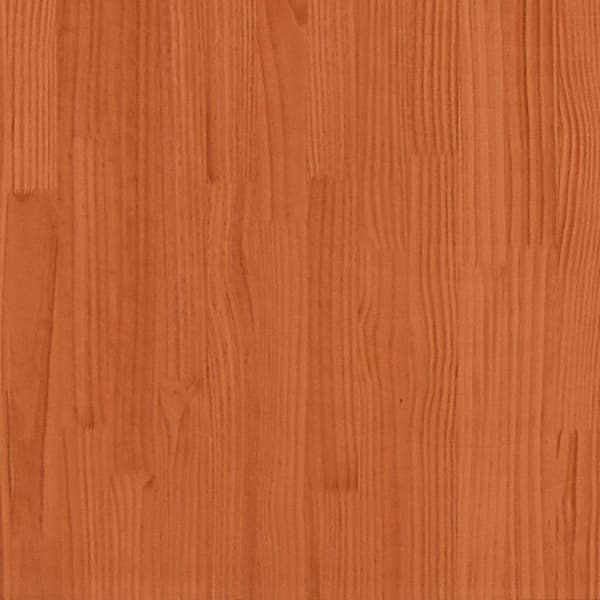 vidaXL mellemstor loftseng, voksbrun, 90x200 cm