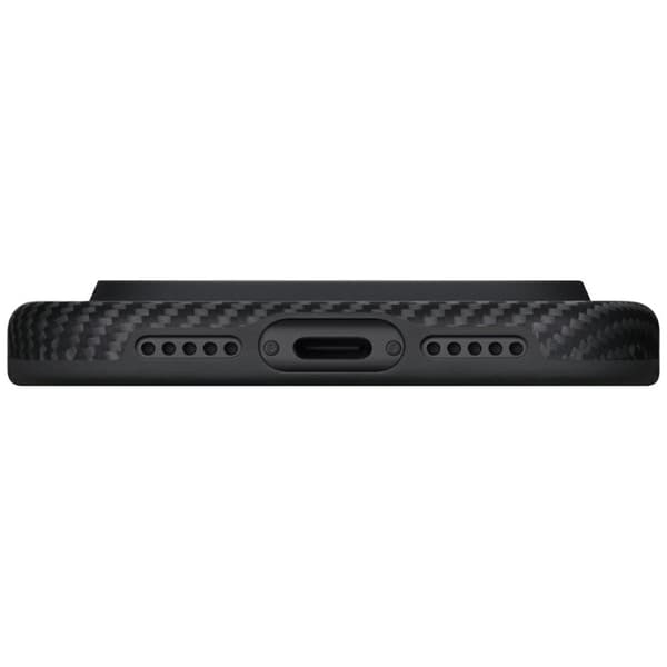 PITAKA Aramid UltraGuard MagSafe Cover til iPhone 17 Pro Max Sort og Grå