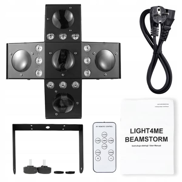 LIGHT4ME Beamstorm RGBA-W LED lyseffekt dynam