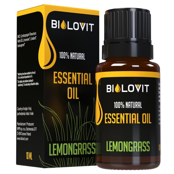 Bilovit - Citrongræs æterisk olie 10ml