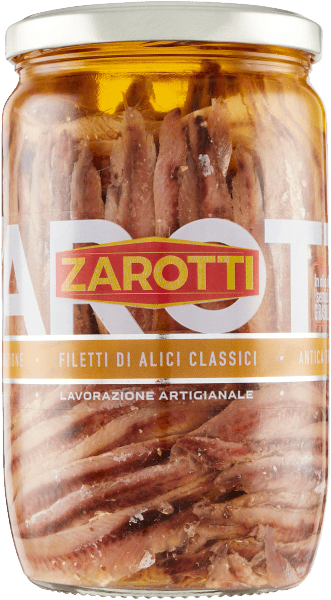 Ansjosfileter Filetti Di Alic 720g - Zarotti
