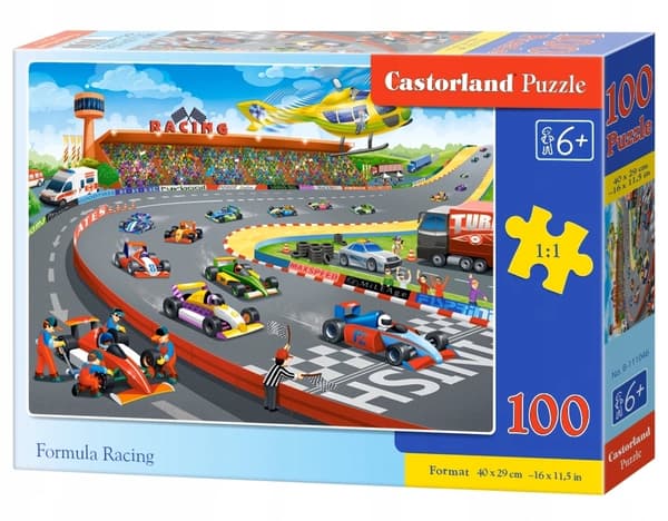 Puzzle 100 B-111046 Formula Racing