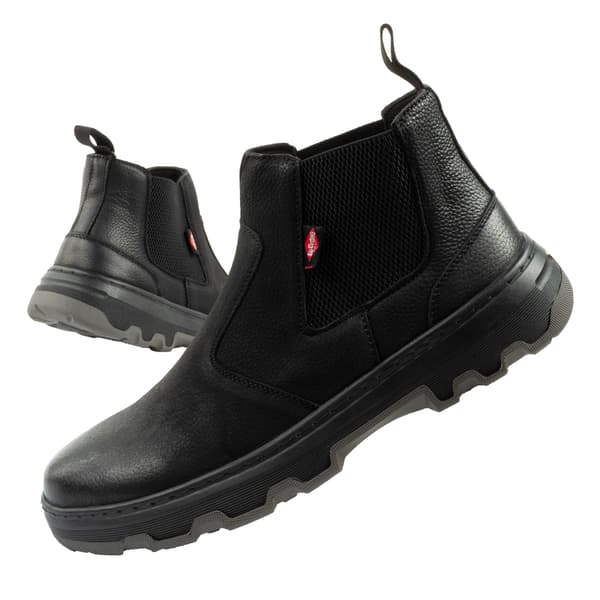 Lee Cooper Læder Sort [LCJ-25-33-3967M] år.43