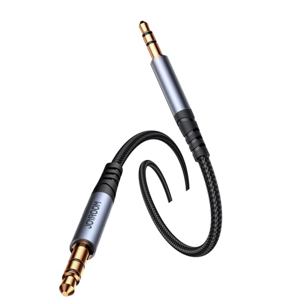 Lyd Stereo AUX Kabel 3,5 mm Mini Jack 1,2 m Sort