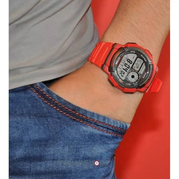 Herrklocka CASIO AE-1000W 4AV (zd073c) - VÄRLDSTID + LÅDA