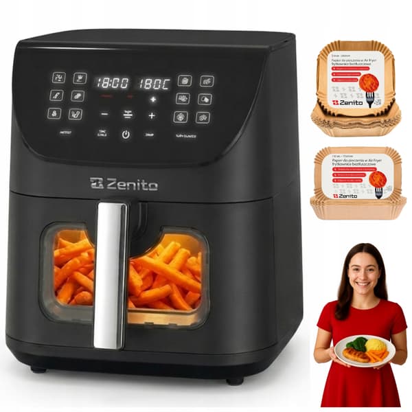 AIRFRYER 7,5L STOR SKÅL 14 PROGRAM