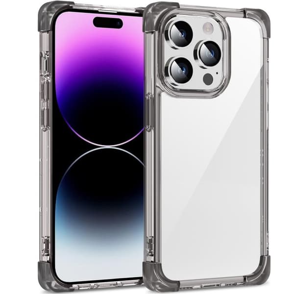 Fodral för iPhone 14 Pro Max, ERBORD CornerShield, svart