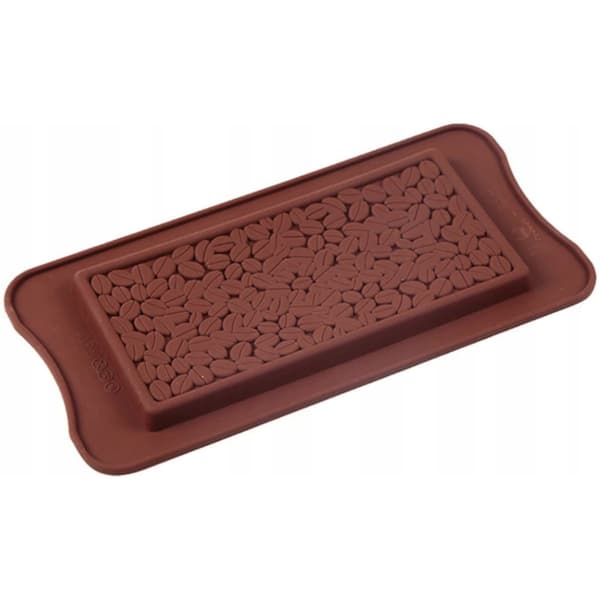 Silikonchokladform, Kaffebönor