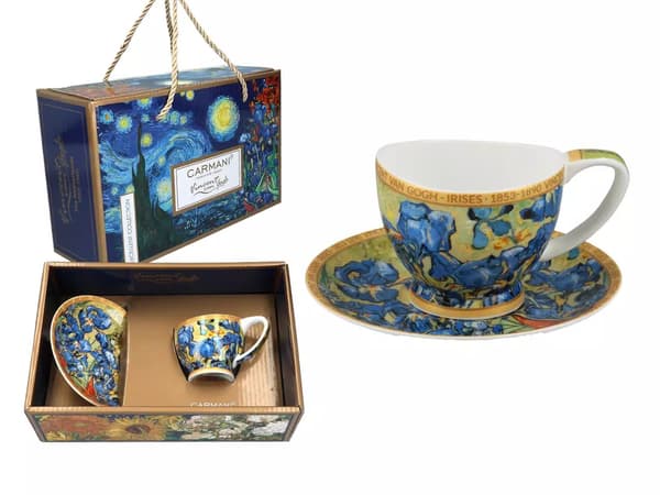 Carmani, espressokopp t. Mini Vanessa 90ml - VAN Gogh/Iriser