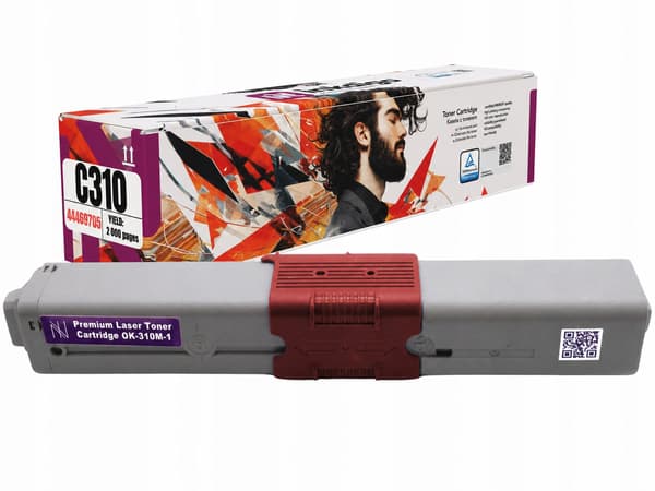 Inkdigo toner 44469705 kompatibel med OKI C310DN MC351DN C510DN C530DN TÜV-certifierad