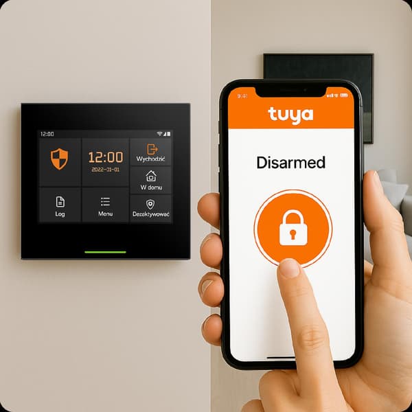 H501 WiFi + 4G Tuya Smart Larmsystem
