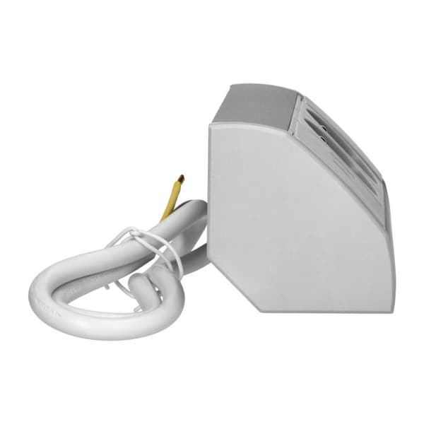 Maadoitettu kaksoiskalustepistorasia 2xUSB A+C 2.4A Harmaa-Hopea
